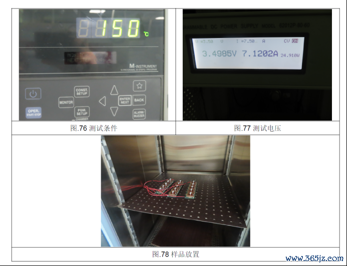 图3.寿命测试经过(选自敷陈章节)