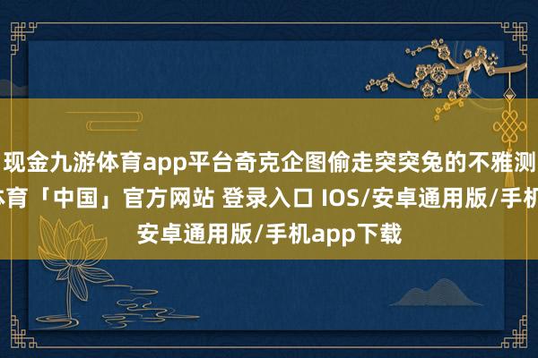 现金九游体育app平台奇克企图偷走突突兔的不雅测仪-九游体育「中国」官方网站 登录入口 IOS/安卓通用版/手机app下载